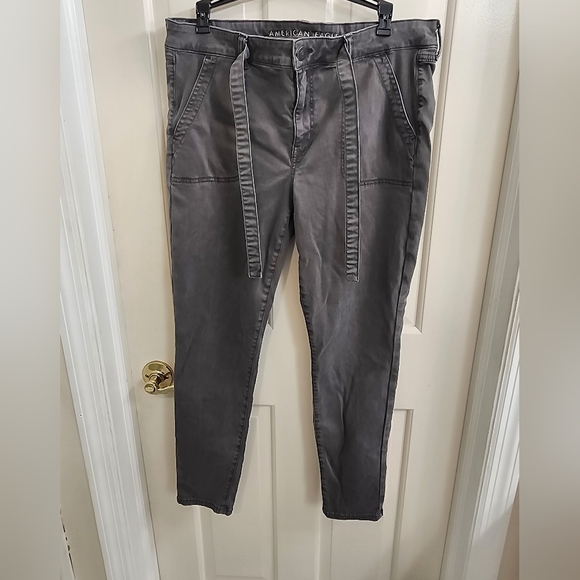 American Eagle Outfitters Super Stretch Gray Jegging Size 16 - Picture 1 of 5